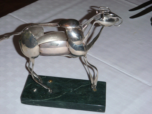Horse Silver Spoon Art.